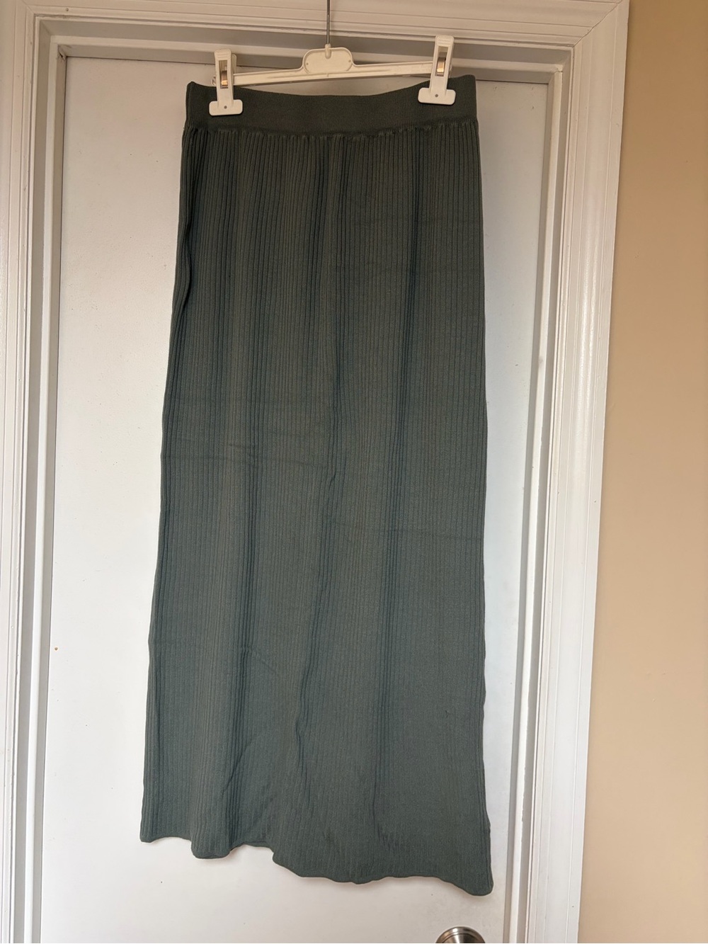 Wishlist Ribbed Long Skirt